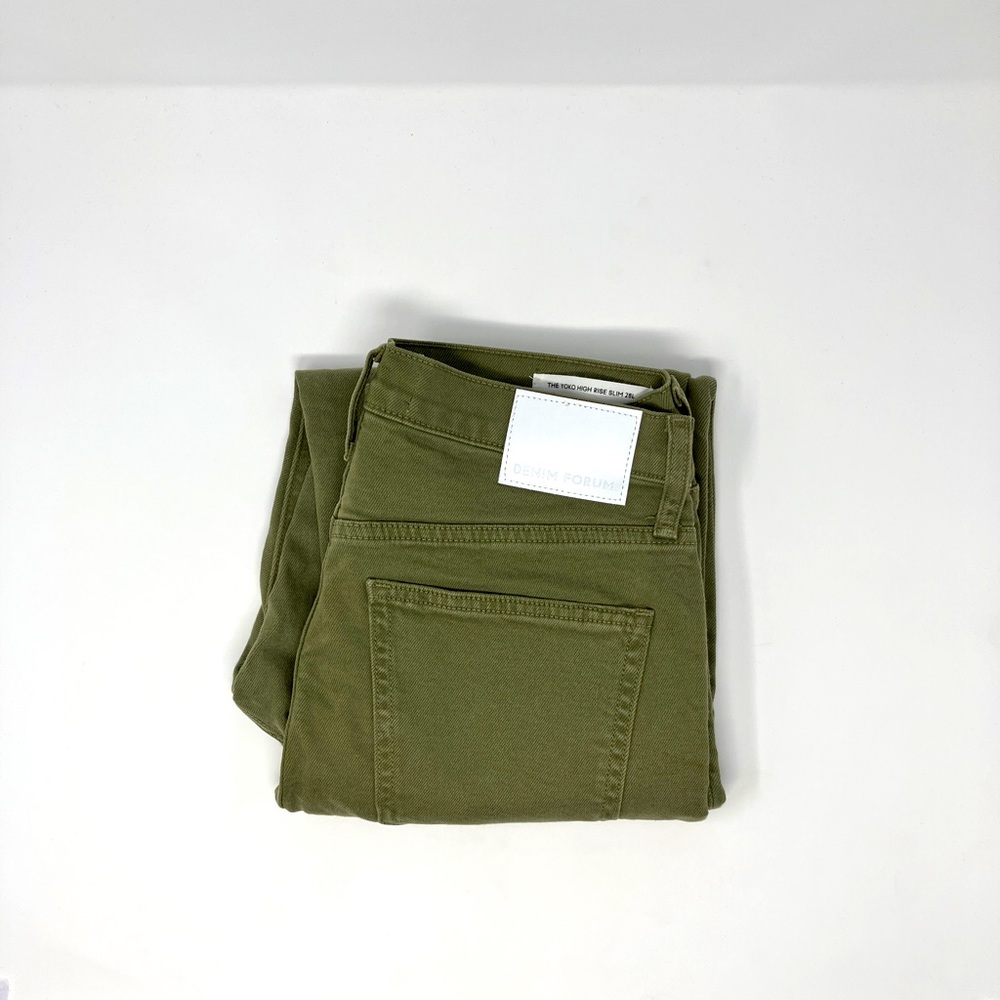 Aritzia denim forum the yoko high rise slim